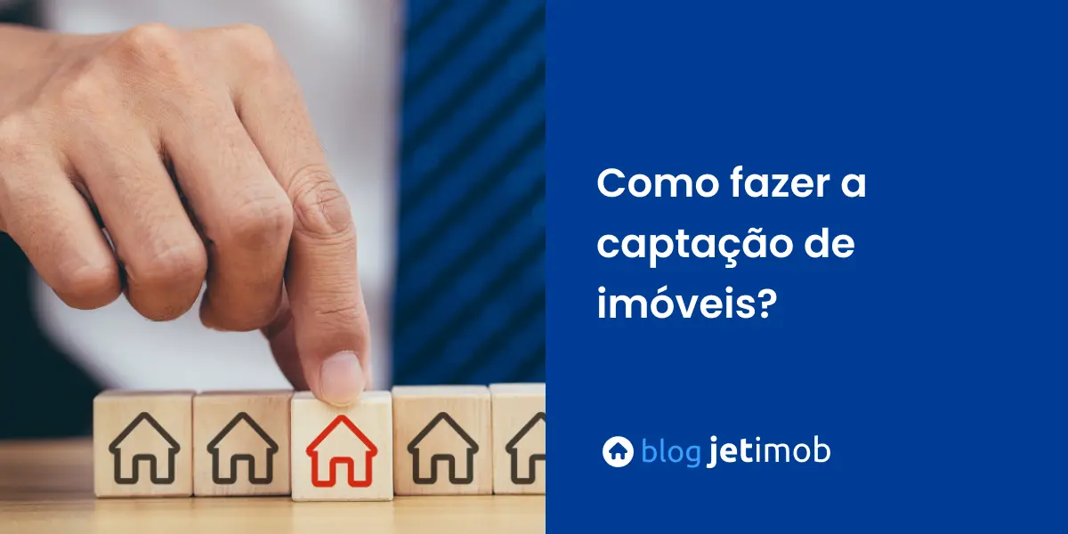 Imagem ilustrativa de uma pessoa realizando a captação de imóveis.