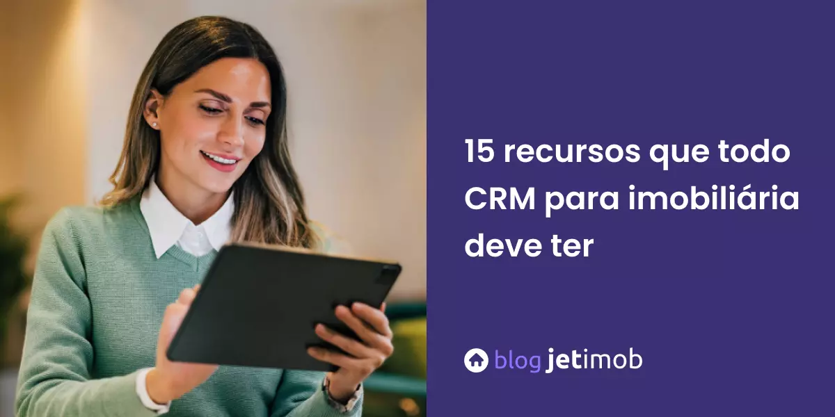 Imagem ilustrativa de uma corretora utilizando um crm para imobiliária.